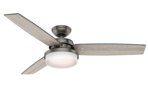 intelligen 3-bladed ceiling fan for indoor use