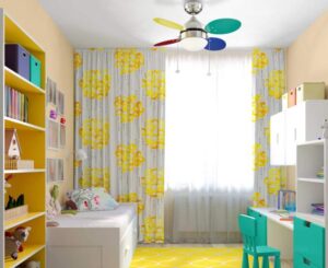 30-inch small ceiling fan for girls bedroom