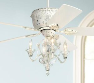 romantic ceiling fan for bedroom