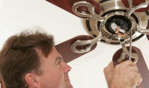 check the ceiling fan screws regularly to ensure its working
